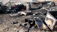  آتش سوزی خانه‌های کپری در بخش توکهور میناب