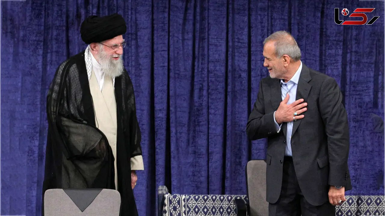 دیدار پزشکیان با رهبر انقلاب پیش از حضور در سازمان ملل
