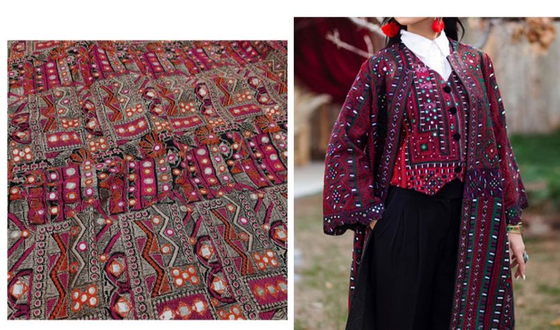 لنین سوزن دوزی شده