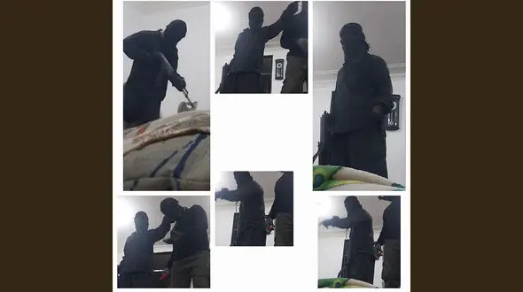 فیلم صحنه سرقت مسلحانه وحشتناک از خانه های خوزستانی ها / بی رحمانه شلیک میکنند 
