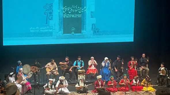 زنگ اختتامیه هجدهمین جشنواره ملی موسیقی جوان + فیلم 