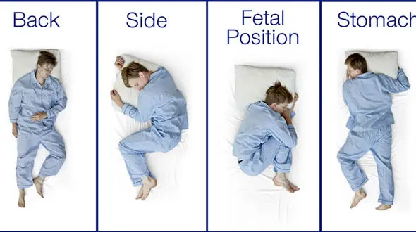 سالم ترین روش خوابیدن / روی شکم نخوابید!