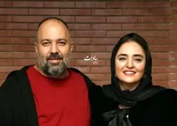 سال 97؛ ستایش و مهدی مظفری در پشت صحنه سریال ستایش 3