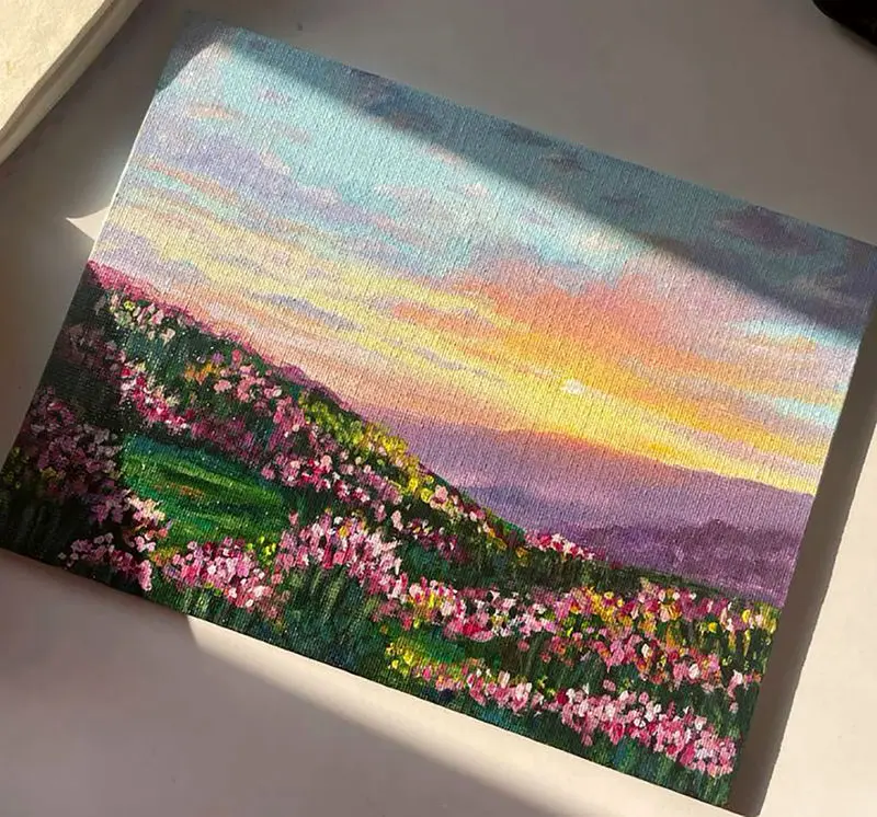 زیباترین تابلوهای نقاشی منظره