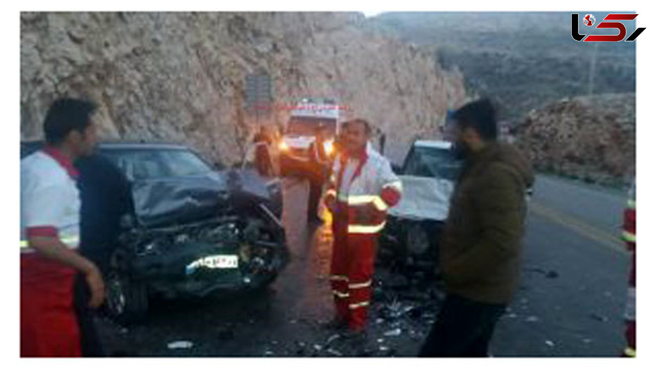 1 کشته و 2 مصدوم در تصادف محور یاسوج به بابامیدان