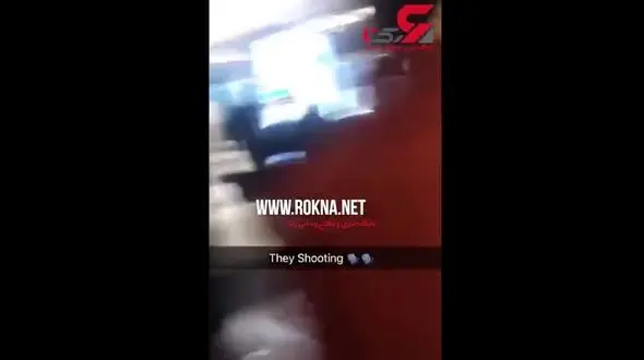 2 جوان مجتمع تجاری را به آتش کشیدند + فیلم