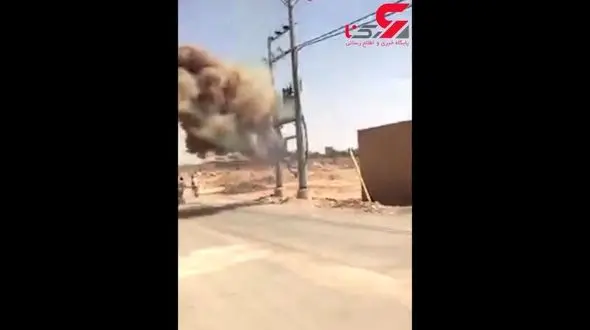 منفجر شدن جعبه ترانس برق شهری توسط یک مرد+ فیلم