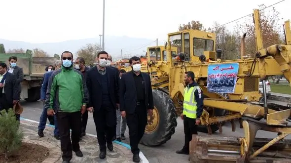 آمادگی کامل شهرداری همدان برای عملیات برف‌روبی