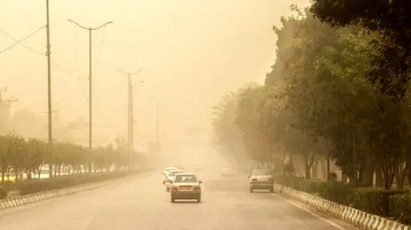 گرد و خاک در هوای تهران /  افزایش ذرات معلق در هوای پایتخت