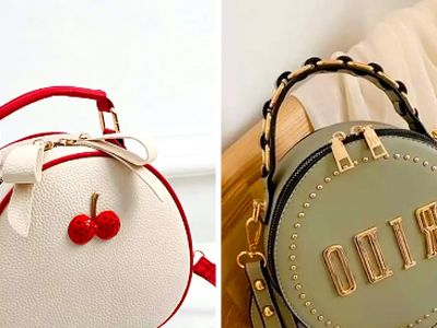 14 مدل کیف دخترانه گرد مینیمال با بند بلند؛ ایده‌ آل برای استایل‌ های کژوال