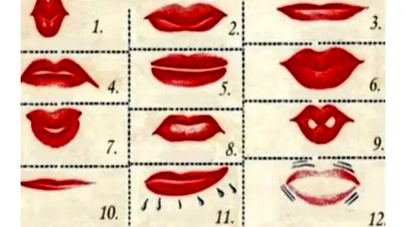 تست شخصیت شناسی / از روی فرم لب ها شخصیت تان را بفهمید