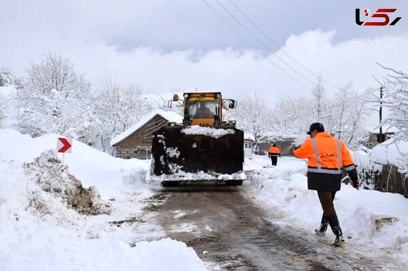 راه 60 روستای زنجان همچنان بسته است