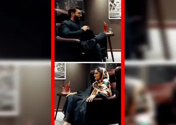 فیلم رونمایی مریم مومن از همسرش آقای «س»