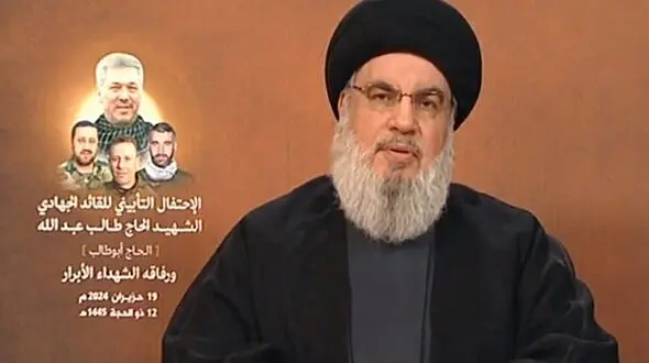 سیدحسن نصرالله: دشمن می‌داند که باید از زمین، دریا و آسمان منتظر ما باشد+فیلم