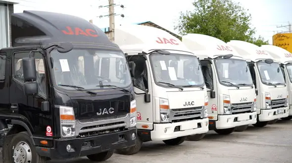 بررسی مشخصات فنی کامیونت جک در تناژ 6 تن ، 8 تن ، 9 تن 