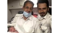 تولد نوزاد در تاکسی یک تهرانی / بامداد امروز رخ داد +عکس