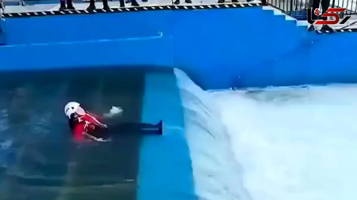 فیلم نمایش قدرت مرگبار آبشار