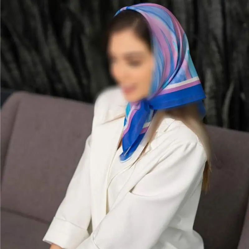 مدل بستن شال و روسری