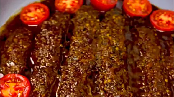 دستور پخت کباب تابه ای کره پز با سس کباب ترش + فیلم