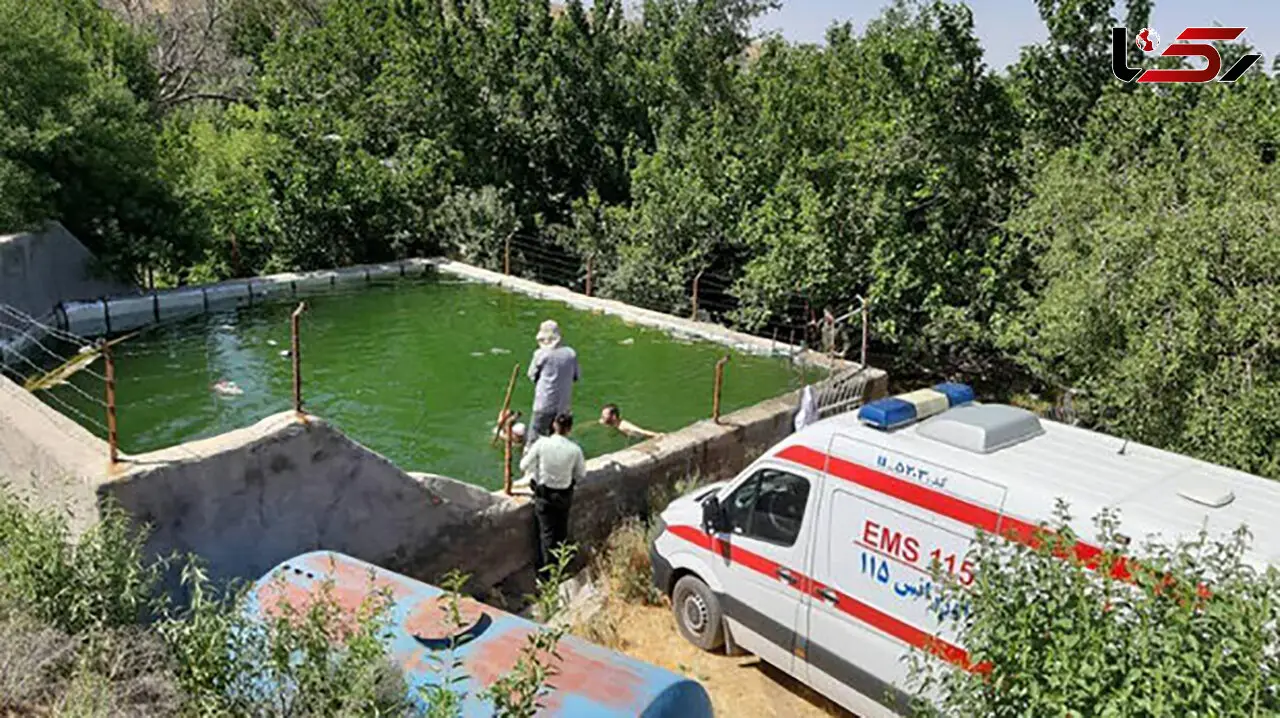 مرگ تلخ یک مرودشتی در استخر + عکس
