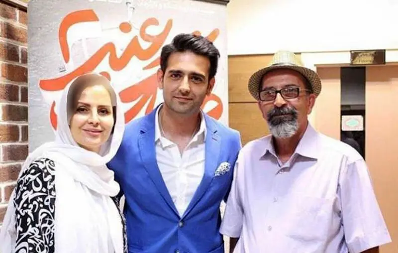 امیرحسین آرمان و پدر و مادرش