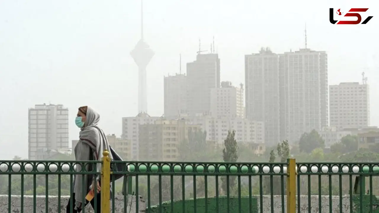 شاخص آلودگی هوای تهران روی عدد ۹۸ ایستاد