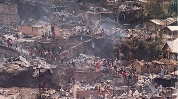 مرگ تلخ 26 دانش آموز در آتش سوزی هولناک مدرسه