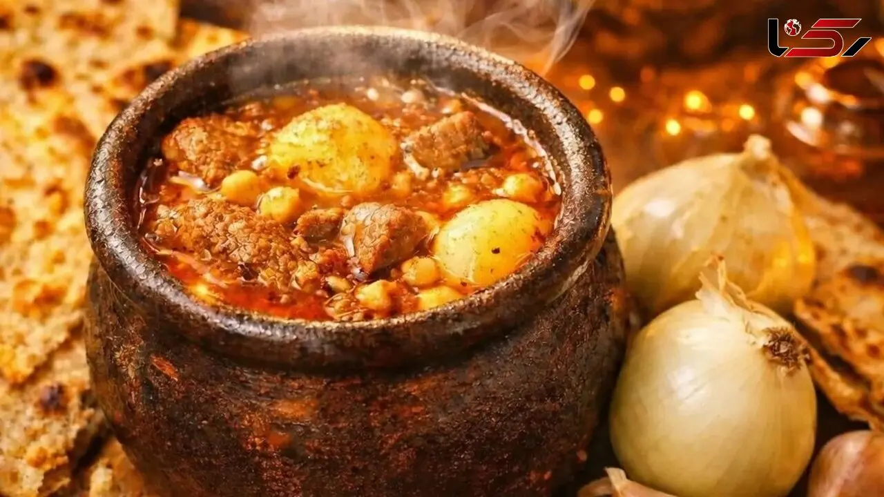 طرز تهیه آبگوشت سنتی و اصیل در خانه با روشی ساده / فیلم