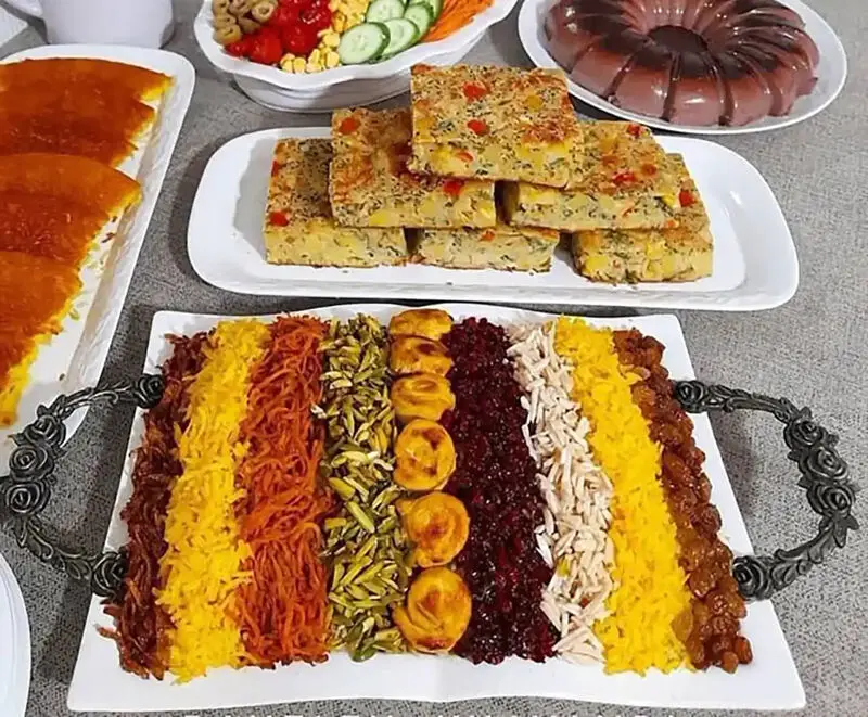 تزیین برنج