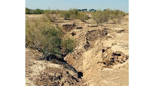  گزارش تکان‌دهنده سازمان نقشه‌برداری از فرونشست زمین در اصفهان+ عکس