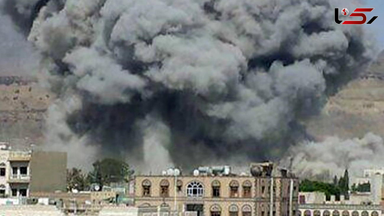 شمال یمن بمباران شد