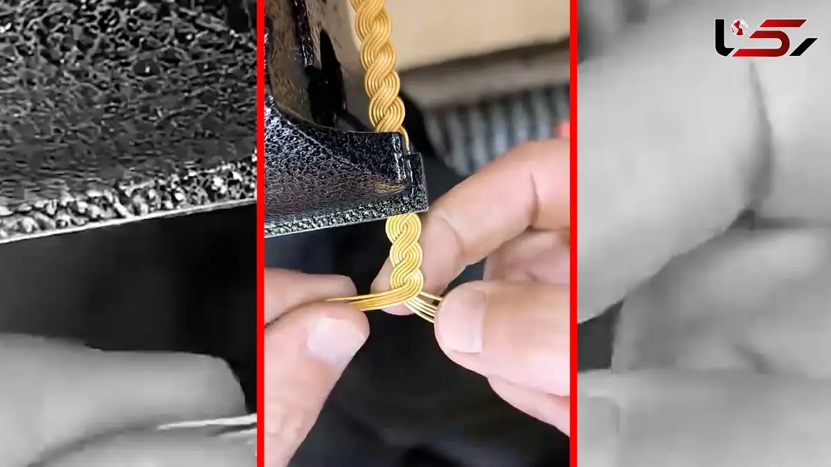 فیلم هنر بافت سیم در طلاسازی