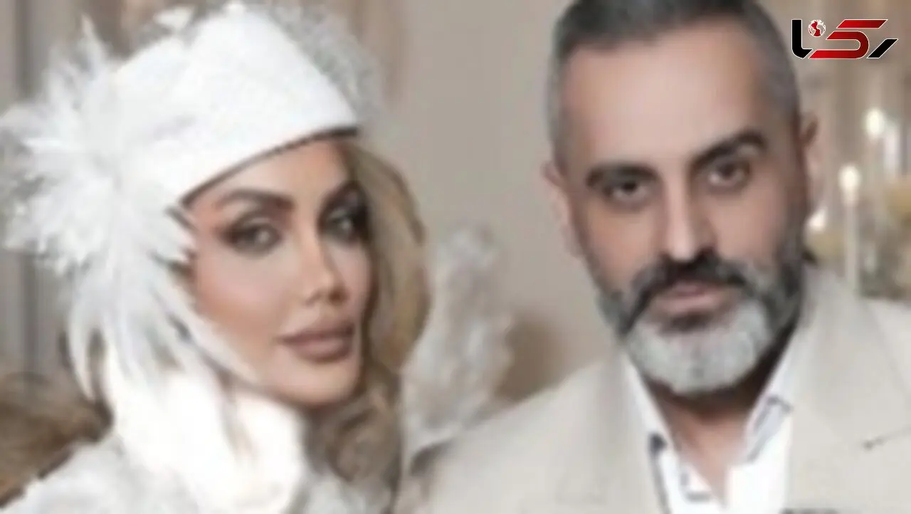 فیلم / نگاهی به چیدمان شاهانه و مجلل منزل علیرام نورایی و همسر هنرمندش صبا تاجیک/ از مبلمان کلاسیک و  لوسترهای اعیانی تا کمد پر از لباس و کفش