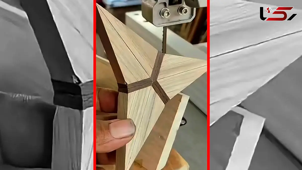 فیلم دستگاه اره فوق العاده تیز برای برش چوب