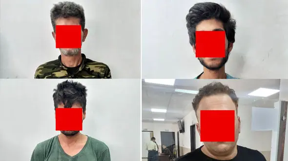 این 4 سارق خانه های آبادانی ها را ناامن کرده بودند + عکس