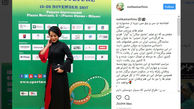 تیپ متفاوت بازیگر زن پس از رژیم لاغری محسوس در جشنواره فیلم ورزشی میلان +عکس 