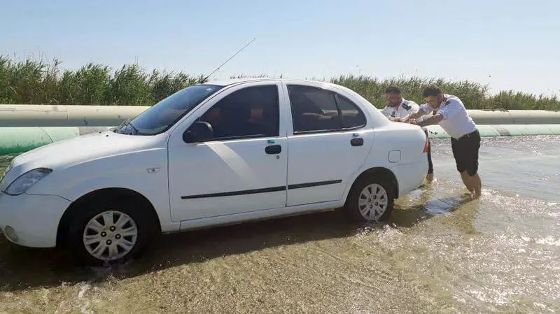 کمک پلیس راهور آبادان