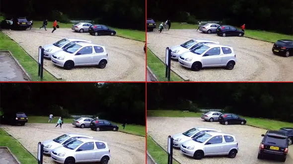 فیلم فرار مهاجران غیرقانونی در یک روستا