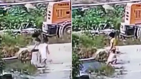 لحظه دردناک غرق شدن 3 خواهر و برادر در 30 ثانیه + فیلم و عکس