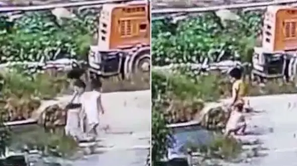 لحظه دردناک غرق شدن 3 خواهر و برادر در 30 ثانیه + فیلم و عکس