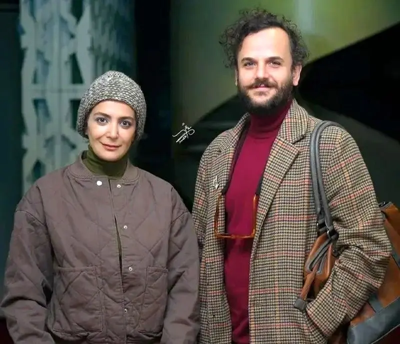 آمین فیض‌آبادی و همسرش