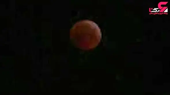 لحظاتی از ماه‌گرفتگی صبح امروز