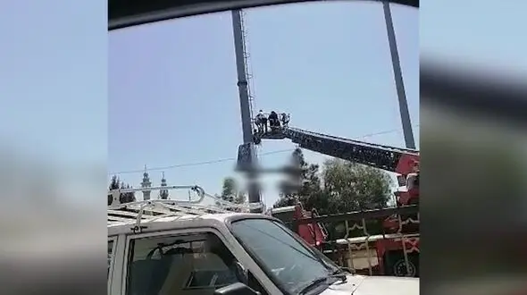فیلم لحظه خودکشی یک مرد در قم! + جزییات