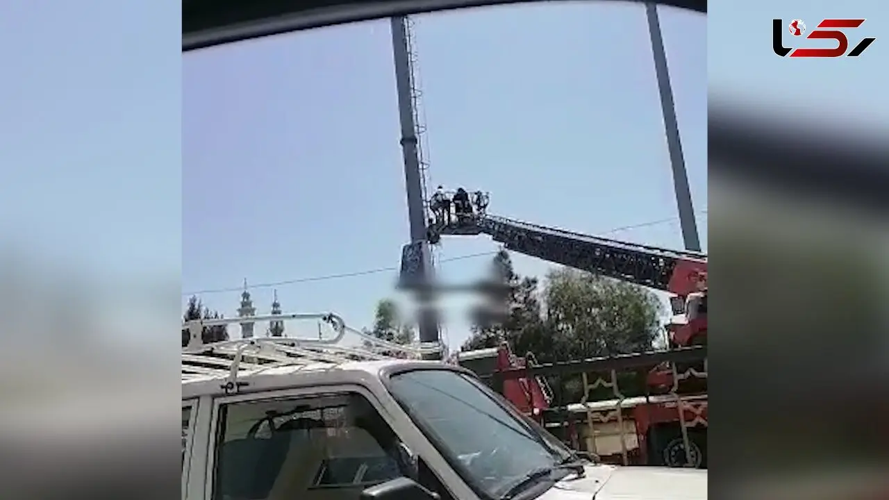 فیلم لحظه خودکشی یک مرد در قم! + جزییات