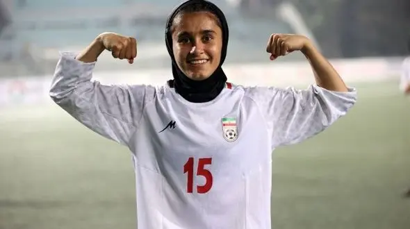 بدل قایدی ستاره تیم ملی دختران ایران!
