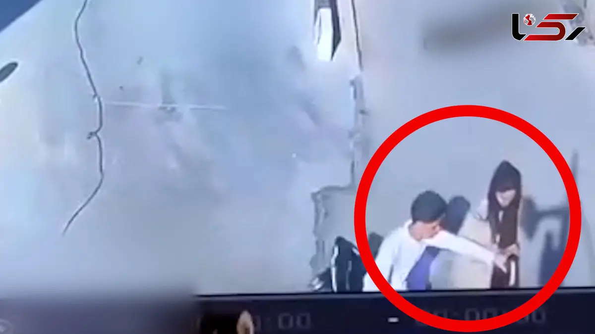 فیلم صحنه قاپیدن موبایل دختر تهرانی در شهرک غرب