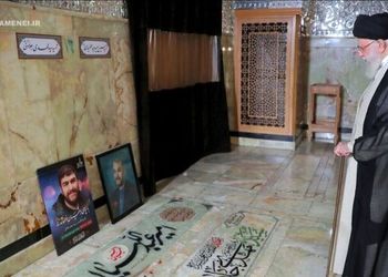 فیلم رونمایی همسر امیرعبداللهیان از خوابی که یکی از علما  یک ماه قبل از سقوط بالگرد درباره شهادت و محل خاکسپاری وزیر امور خارجه  دیده بود !