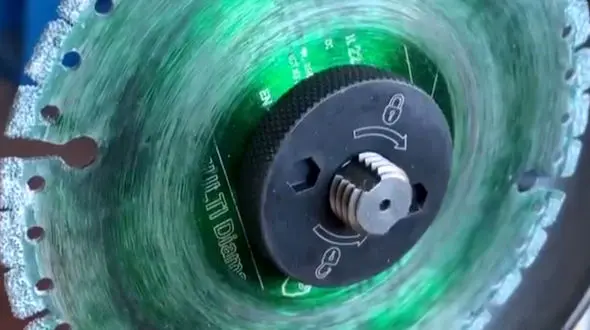 با این تیغه انواع اجسام بریده می شود + فیلم