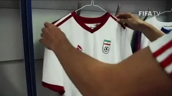 سرانجام فیفا از لباس ایران در جام جهانی رونمایی کرد+عکس