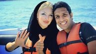 ورزش لاکچری سپهر حیدری و همسرش در دبی